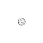 Georg Jensen Signature Diamonds solitaire ørestik 1652A 18 kt. hvidguld 0,10 ct.