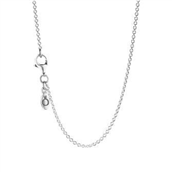 Pandora halskæde sølv, 45cm