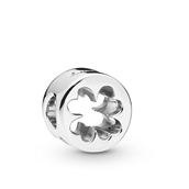 Pandora Openwork Clover charm sølv