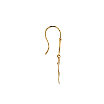 STINE A ørering Hook With Golden Refection Moon forgyldt sølv (1 stk.) - RIGHT