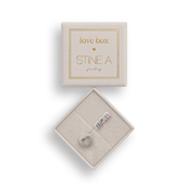 STINE A Love Box 124 sølv øreringe (1 stk. af hver)