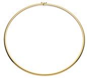 Omega kæde guld og hvidguld