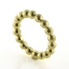 Billede af Ring kugler hele vejen rundt, br. 3,7 mm. massiv, 925 s. forgyldt