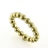 Billede af Ring kugler hele vejen rundt, br. 3,7 mm. massiv, 925 s. forgyldt