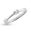 Billede af Ring 4 grab. brill. 0,05 w/vs. 14 kt. hvg.