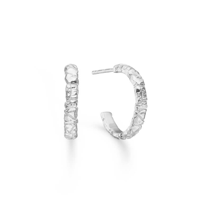 Billede af Studio Z "Bigger Element" øreringe sølv