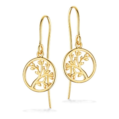 Billede af Ørebøjler Livets Træ sølv fg.