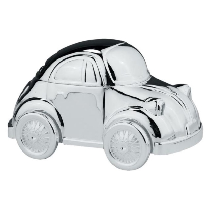 Billede af Nordahl Andersen sparebøsse forkromet folkevogn 