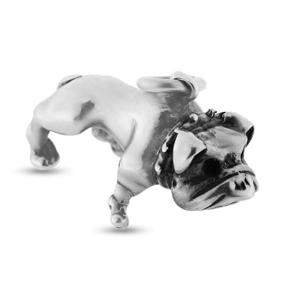 Billede af Vedhæng Bulldog hund 925s
