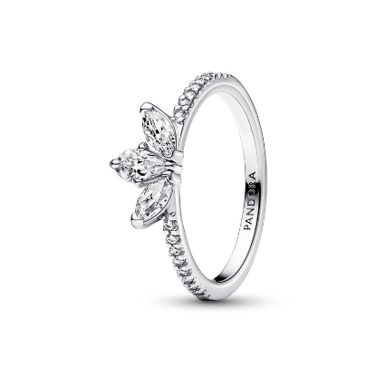 Billede af Pandora ring - Sparkling Herbarium Cluster - str. 48-60