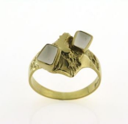 Billede af Tand ring 8 kt. fac. 4,8 gr