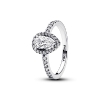 Billede af Pandora Funklende Pear Halo ring (str. 52)