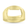 Billede af Herrering "oplukker" kapselåbner, massiv 14 kt. guld OBS ! Vil få mærker hvis den bliver brugt til oplukker !