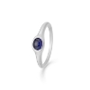 Billede af Mads Z Sølv ring "Cabochon" m. ægte Safir 0,52 ct. str 54