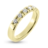Billede af Alliancering 5* 0,09 w/si. 8 kt. 333 (br. 3,5-tk. 2,3 mm.)