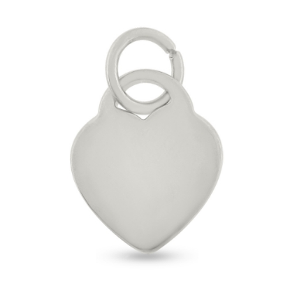 Billede af by Pind hjerte vedhæng sølv 