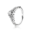 Billede af *Pandora ring Fairytale Tiara sølv med syntetiske zirkonia str. 48