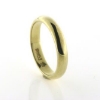 Billede af Ring halvrund profil, br. 3,5 mm. tk. 1,5 mm. 14 kt.  (str. max. 59)
