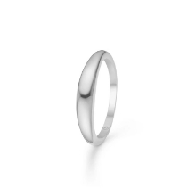 Billede af Mads Z ring "Half Moon" sølv (str. 52)