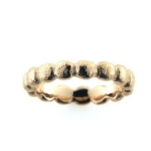 Billede af Ring kugler hele vejen rundt, massiv, str. -59. 14 kt. rosa