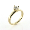 Billede af Ring, Solitairering brill. 0,63 ct. 14 kt.