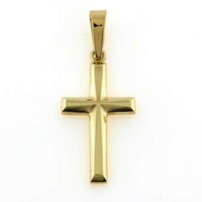 Billede af Vedhæng Kors, med facetter