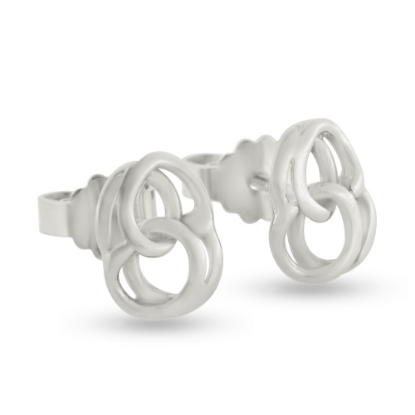 Billede af Ørestik "Bismark" i sølv