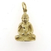 Billede af Vedhæng Buddha (hj. 18 mm.) 14 kt.