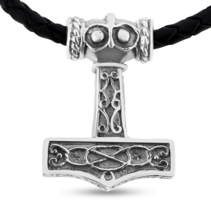 Billede af Vedhæng thorshammer 925s oxyd