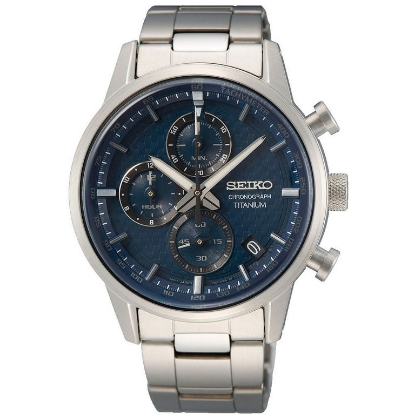 Billede af Seiko Chronograph Titanium herreur 10bar 42mm