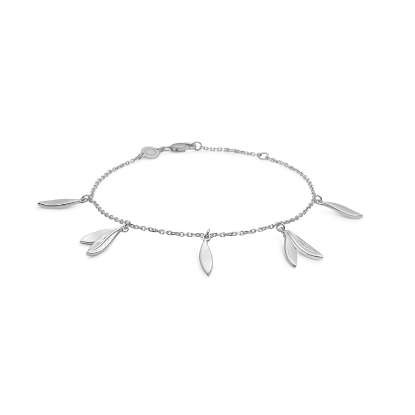 Billede af Mads Z "Papagena" armbånd sølv (18,5cm)
