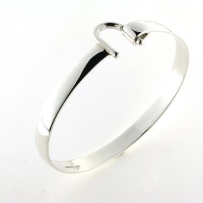 Billede af Armring med U lås 925s 
