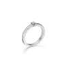 Billede af Mads Z "Crown Alliance" ring 14 kt hvg m. 0,09 ct. brill w/si str. 52