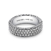 Billede af Pandora Timeless Pavé tredobbelt række ring sølv m. cz (str. 50)