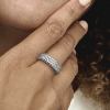 Billede af Pandora Timeless Pavé tredobbelt række ring sølv m. cz (str. 50)