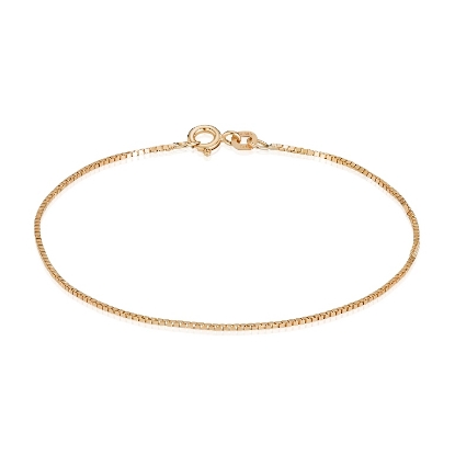 Billede af BNH Armbånd venezia 14kt bredde 1,30mm 18,5cm