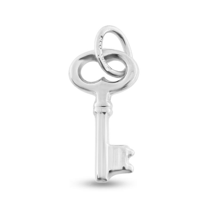 Billede af Vedhæng nøgle, 19 mm. massiv 925s