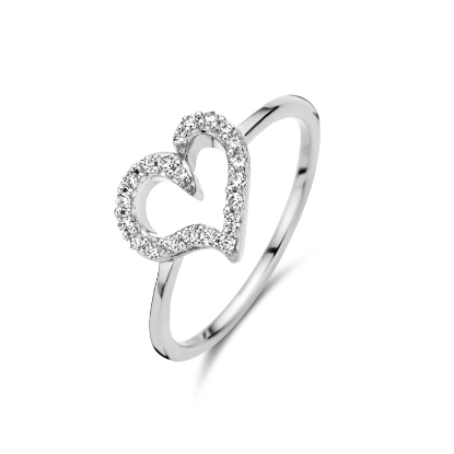 Billede af Spirit Icons Youth ring sølv m. cz (str. 48-60)