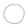 Billede af WiOGA Secilie armbånd sølv (17 cm)