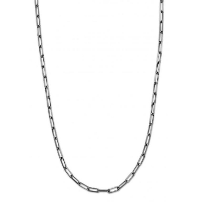 Billede af Spirit Icons Echo (L) halskæde rhodineret sølv 45cm. justérbar