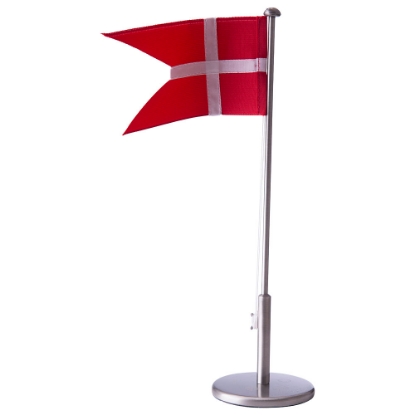 Billede af Nordahl Andersen Flagstang fortinnet 30cm dåbsfod