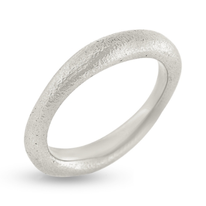 Billede af Ring bølget 14 kt. hvg.