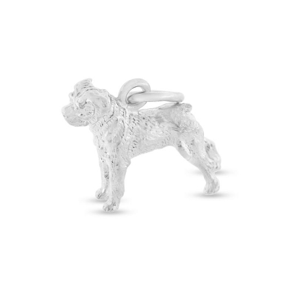 Billede af Vedhæng Rottweiler hund  14 kt. hvg.