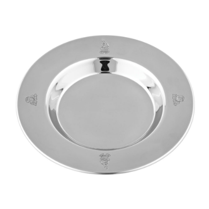 Billede af Nordahl Andersen tallerken Kaj & Andrea rustfrit stål