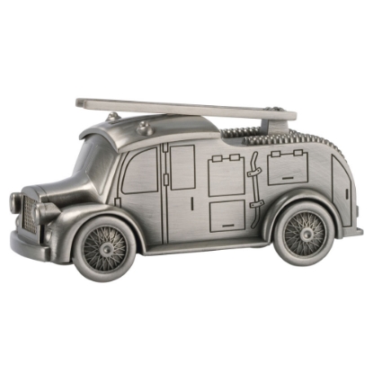 Billede af Nordahl Andersen Sparebøsse Brandbil fortinnet