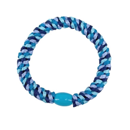 Billede af Aqua Dulce Hårelastik - Blå mikset + lyseblå luk