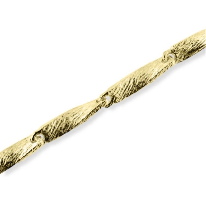 Billede af Collie snoet pladeled 50 cm. 14 kt.