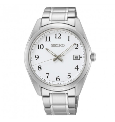 Billede af Seiko Classic herreur stål stållænke 40mm 10bar