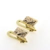 Billede af Kjoleknapper plade 6*8 mm. 8 kt.