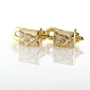 Billede af Kjoleknapper plade 6*8 mm. 8 kt.
